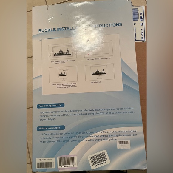 Blue Light Screen Protector for Computer - Picture 2 of 2